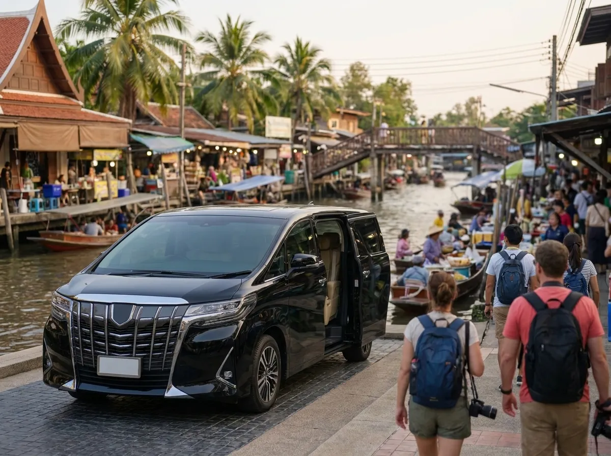 Amphawa Floating Market – taxi from Hua Hin