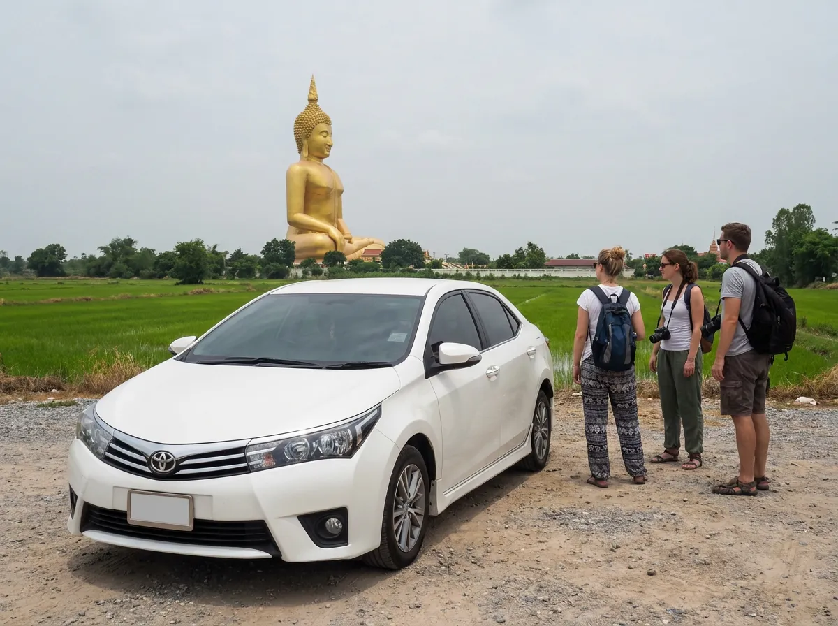 Ang Thong province – taxi from Hua Hin