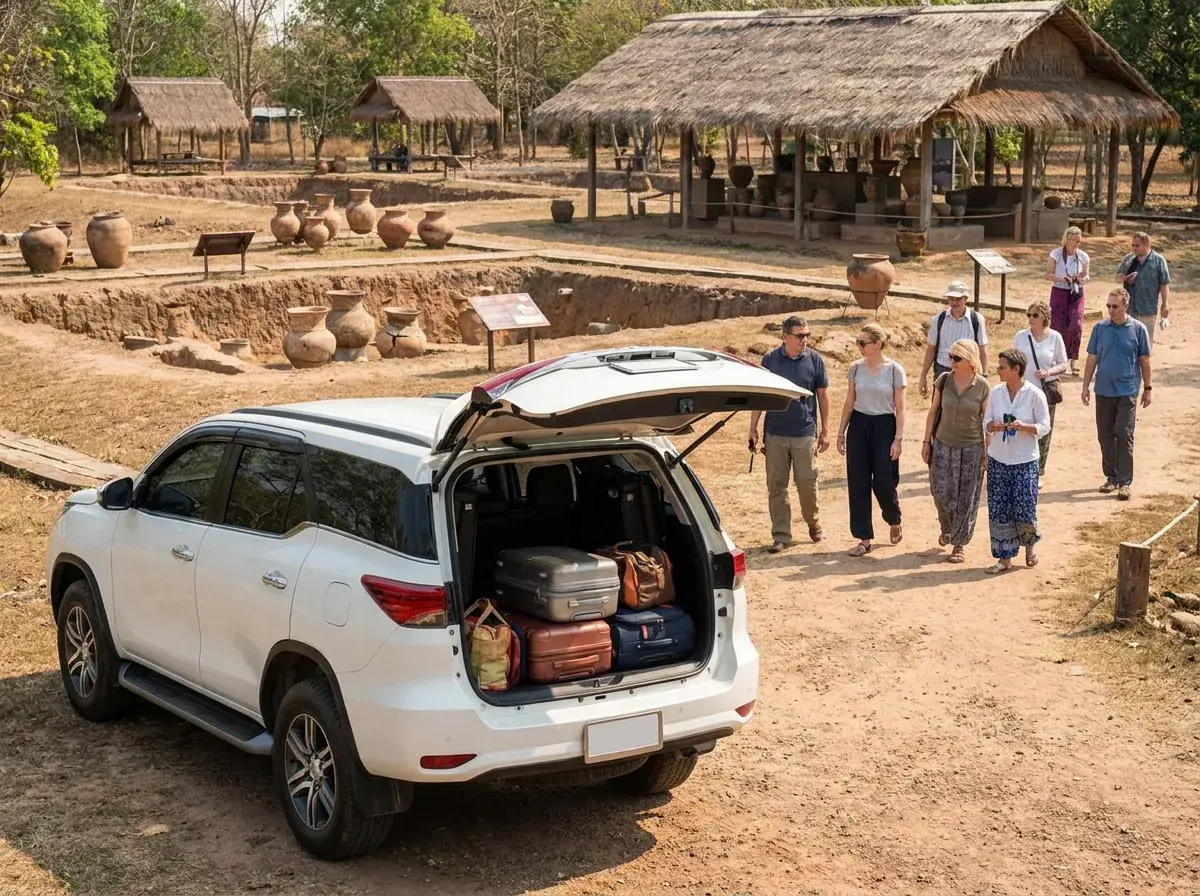 Ban Chiang Archaeological Site – taxi from Hua Hin