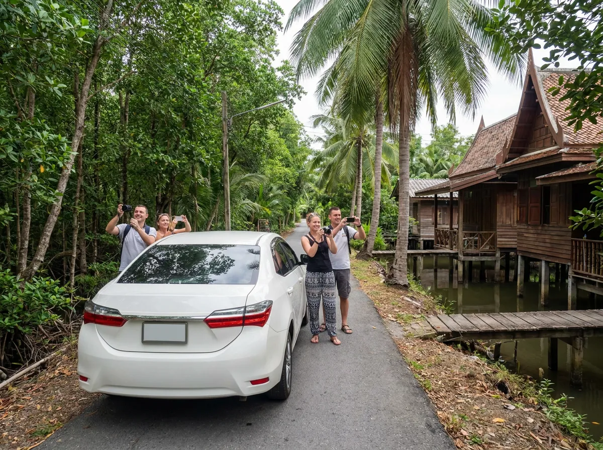 Bang Krachao (Bangkok's Green Lung) – taxi from Hua Hin