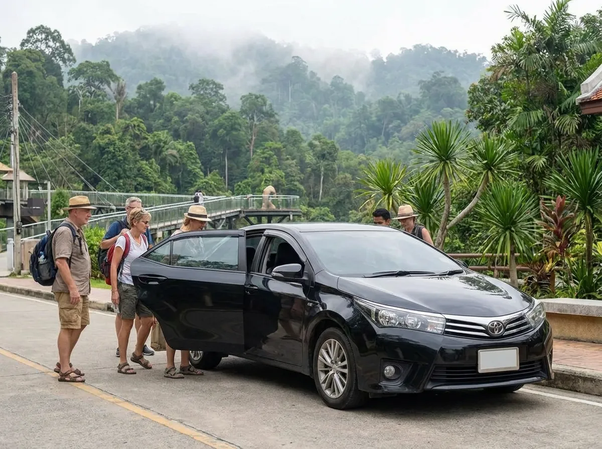 Betong (Aiyerweng Skywalk) – taxi from Hua Hin