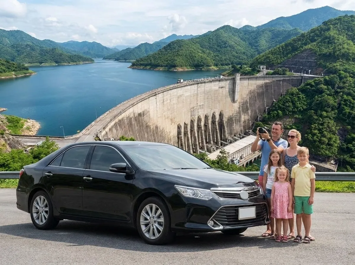 Bhumibol Dam – taxi from Hua Hin
