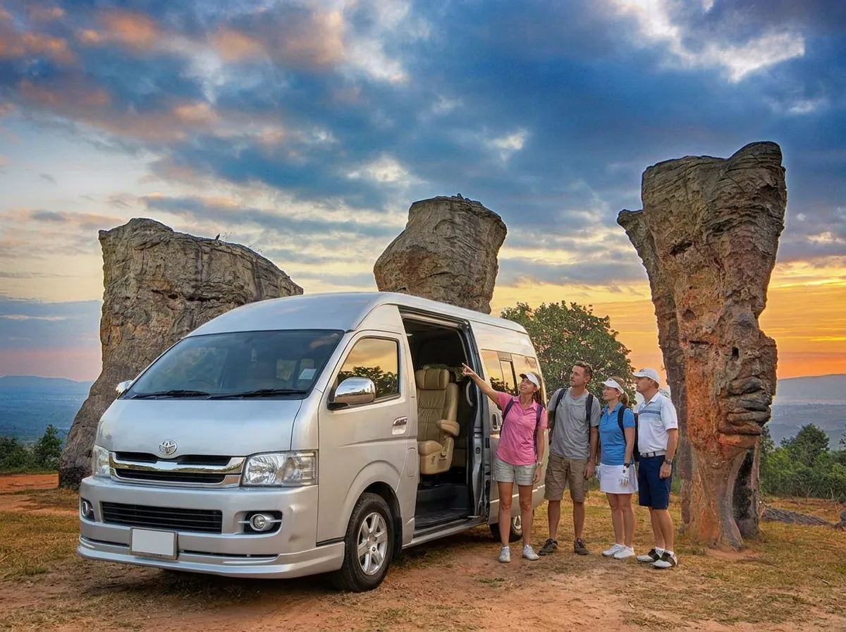 Chaiyaphum – taxi from Hua Hin