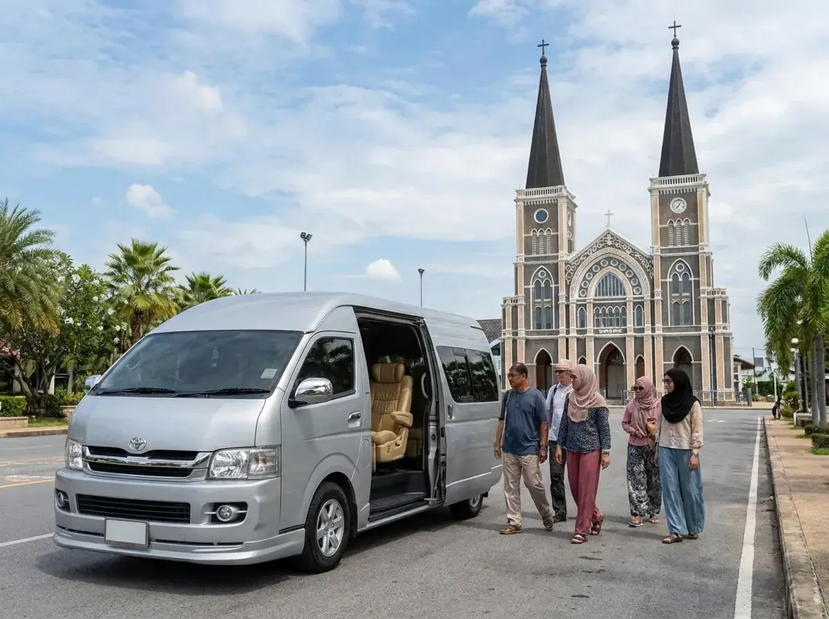 Cathedral of the Immaculate Conception – taxi from Hua Hin