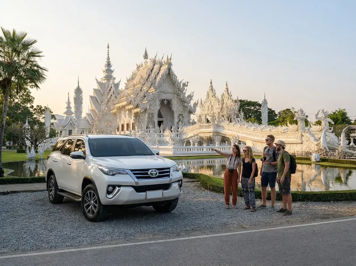 Chiang Rai – taxi from Hua Hin