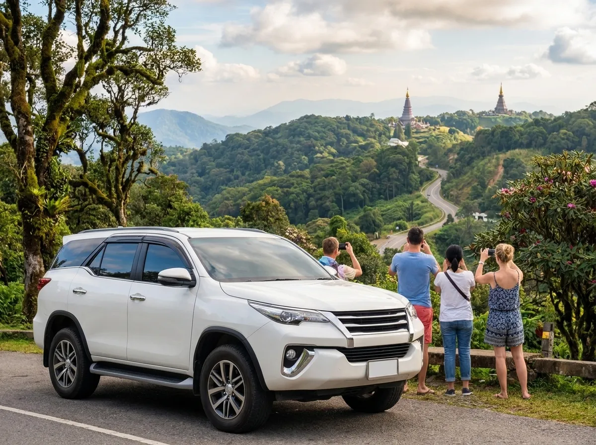 Doi Inthanon – taxi from Hua Hin