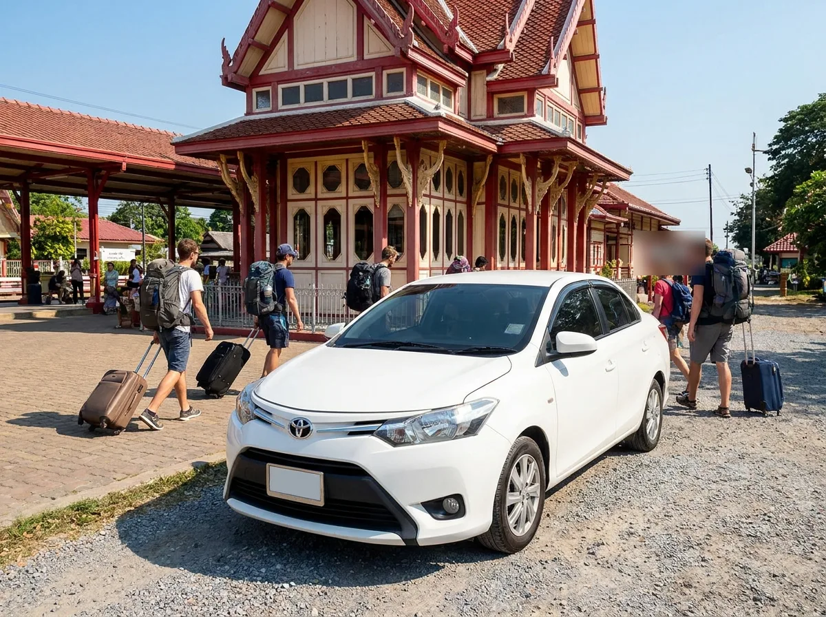 Hua Hin Railway Station – taxi from Hua Hin