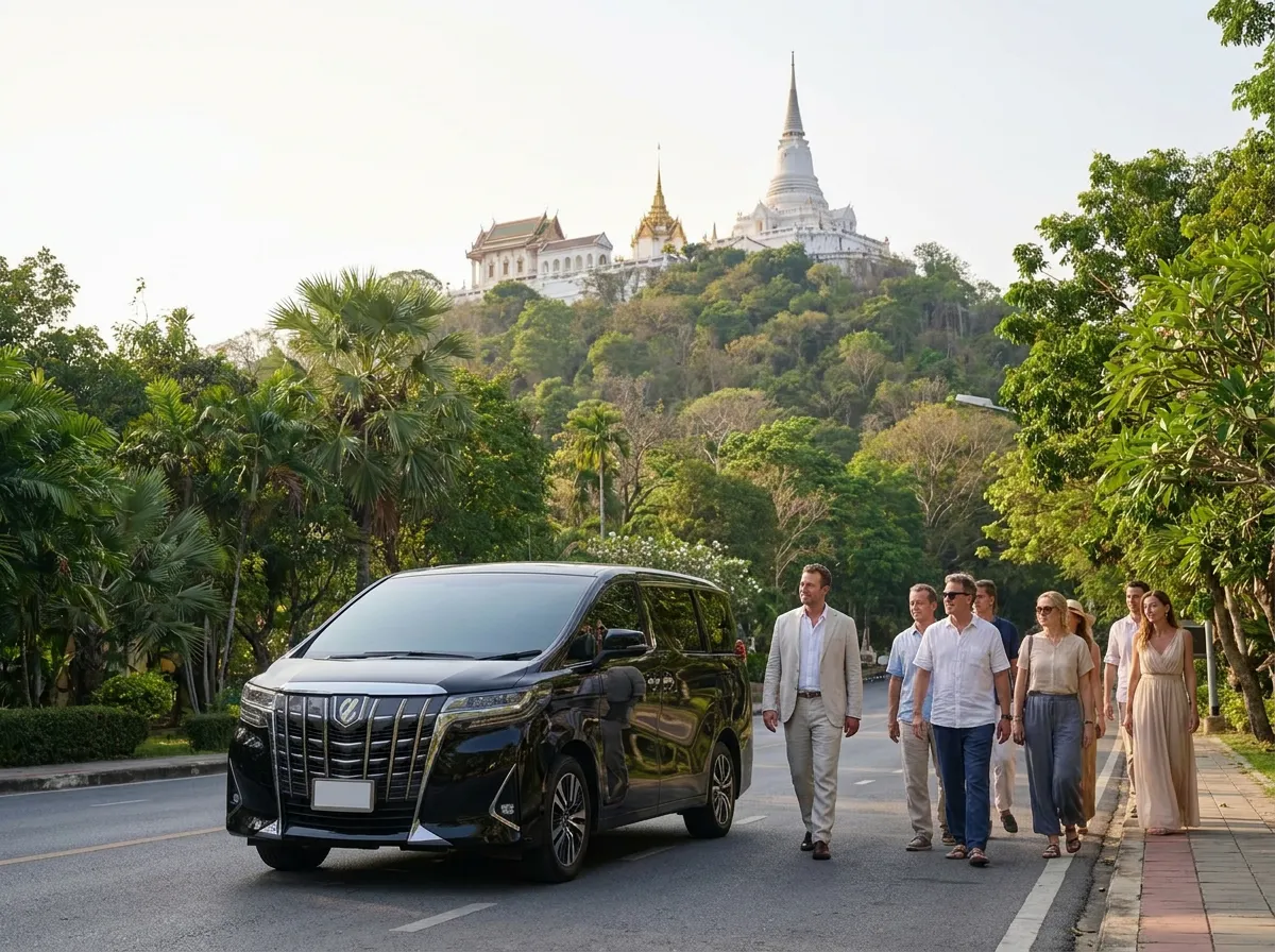 Khao Wang (Phra Nakhon Khiri), Phetchaburi – taxi from Hua Hin