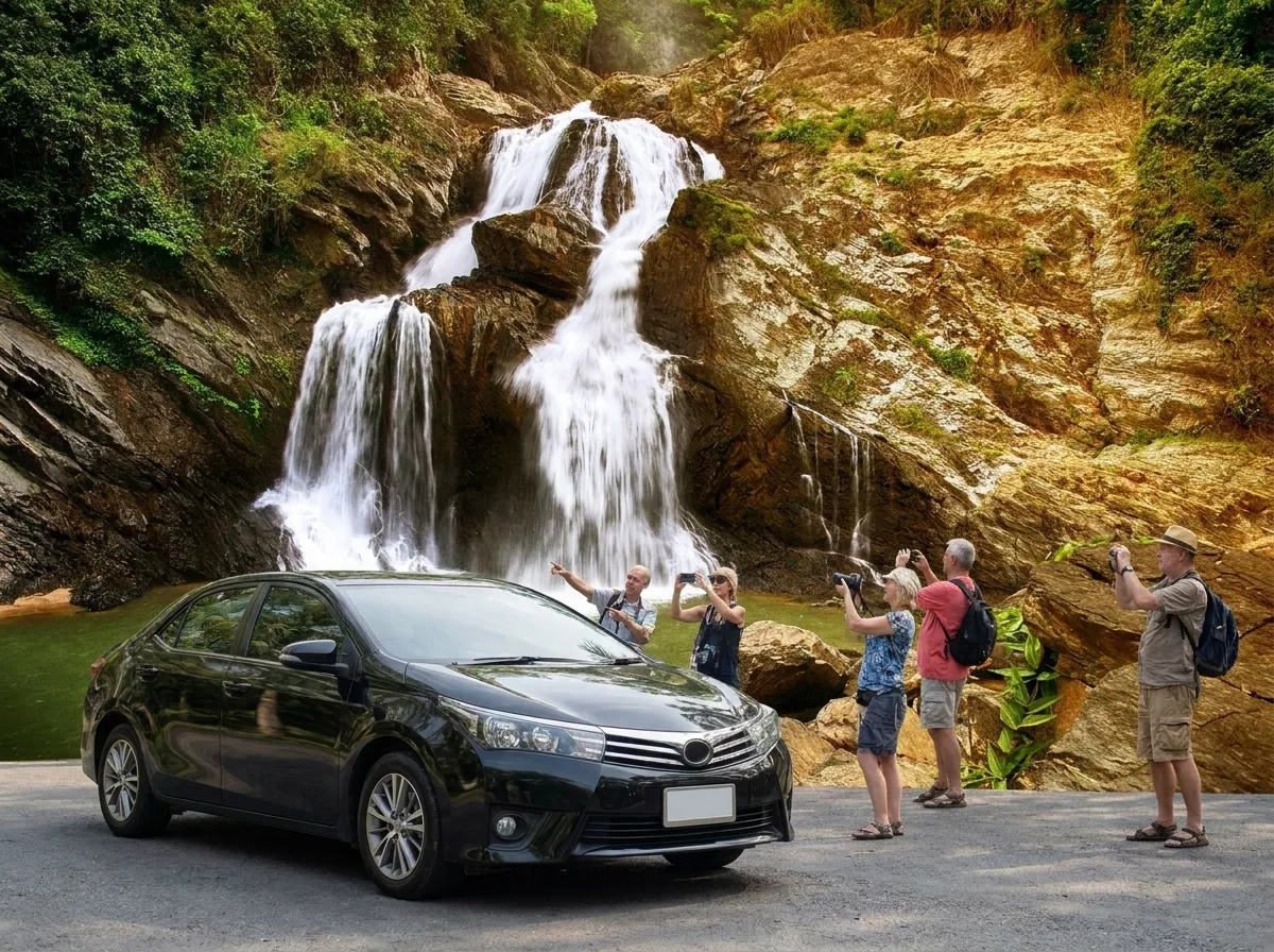 Krung Ching Waterfall – taxi from Hua Hin