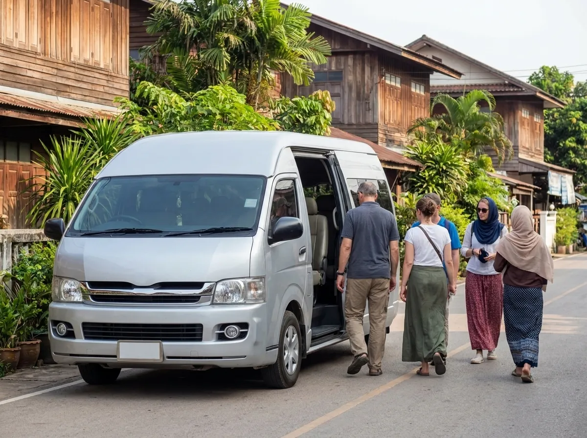 Laplae Old Town – taxi from Hua Hin