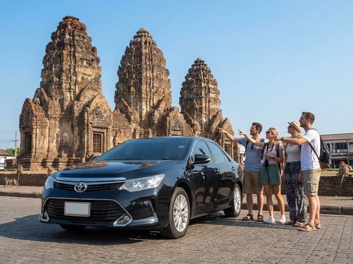 Lopburi – taxi from Hua Hin