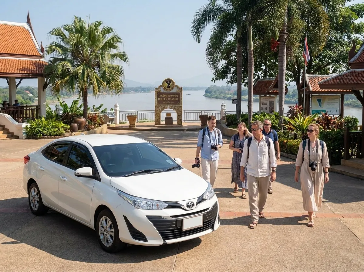 Mae Sai & Golden Triangle – taxi from Hua Hin