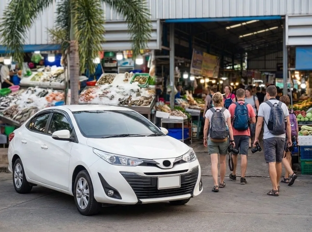 Mahachai Seafood Market – taxi from Hua Hin
