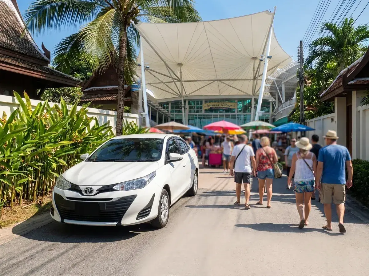 Market Village Hua Hin – taxi from Hua Hin