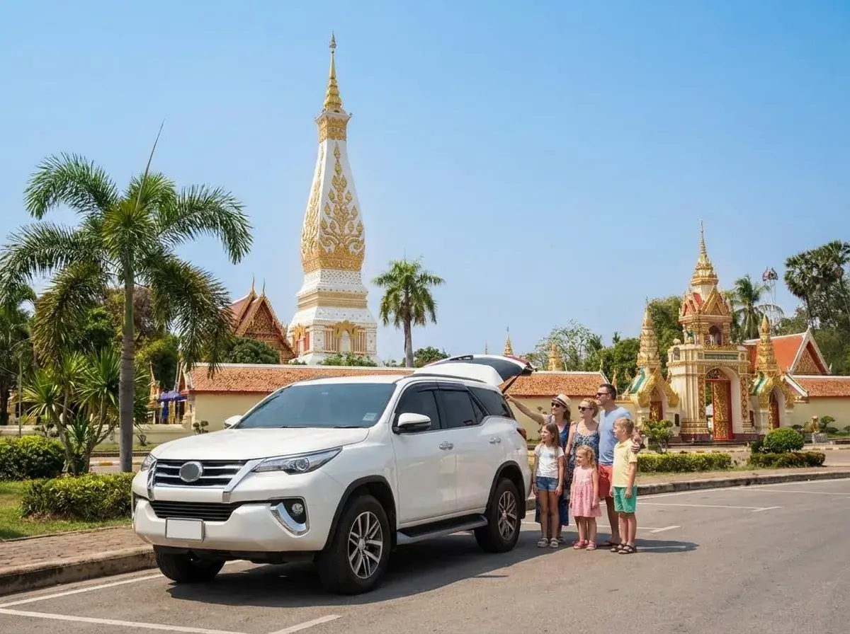Nakhon Phanom – taxi from Hua Hin
