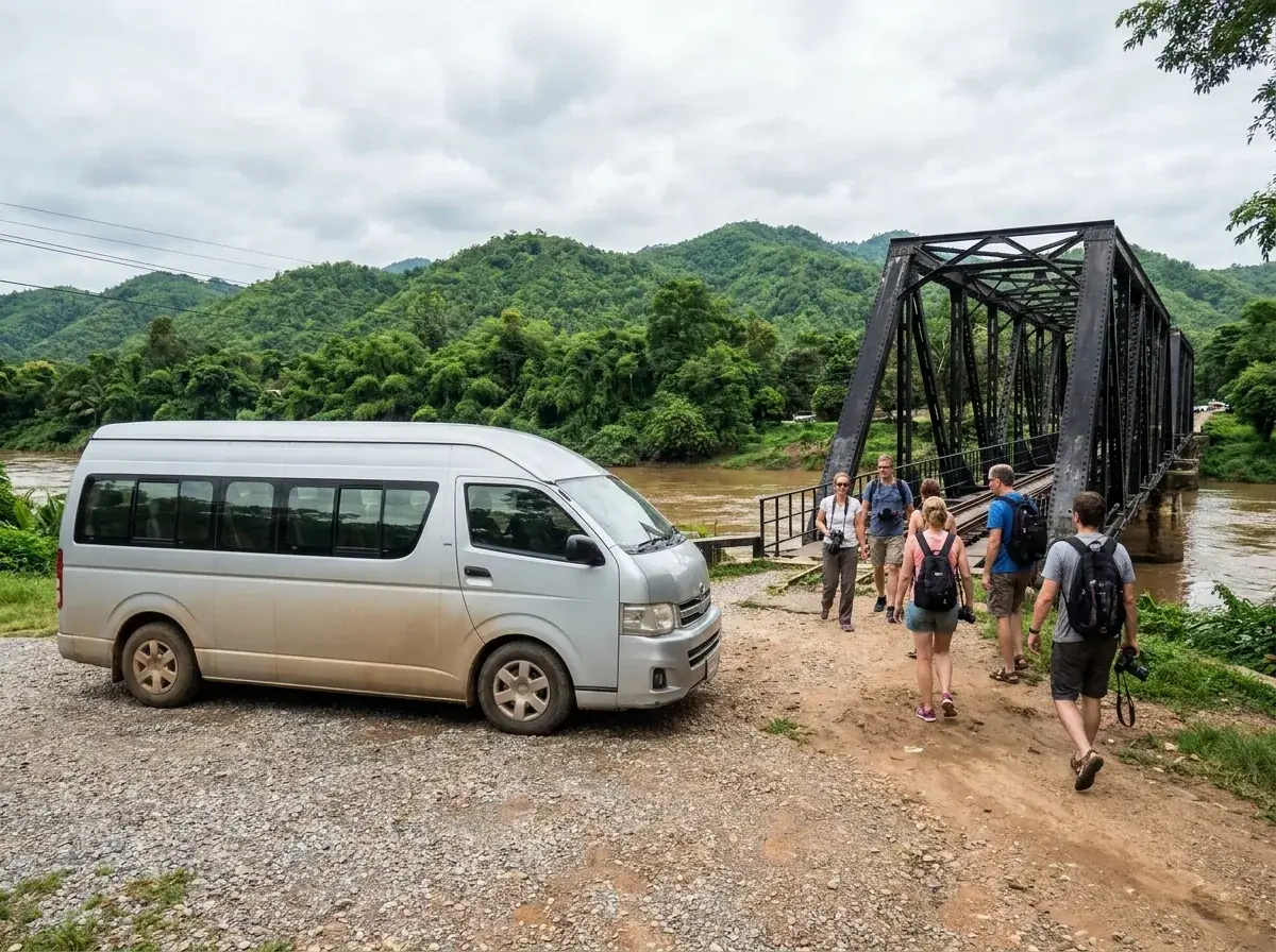 Taxi from Hua Hin to Western Thailand