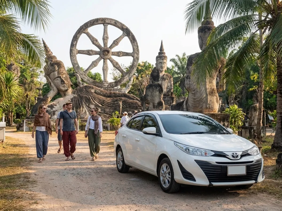 Sala Kaew Ku – taxi from Hua Hin