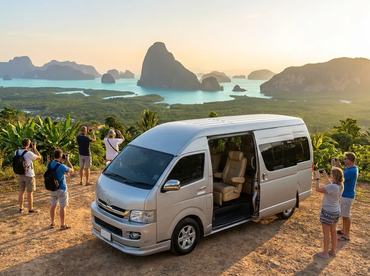 Samet Nangshe Viewpoint (Phang Nga Bay) – taxi from Hua Hin