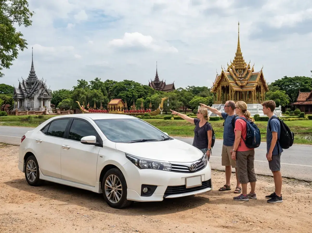 Samut Prakan – taxi from Hua Hin