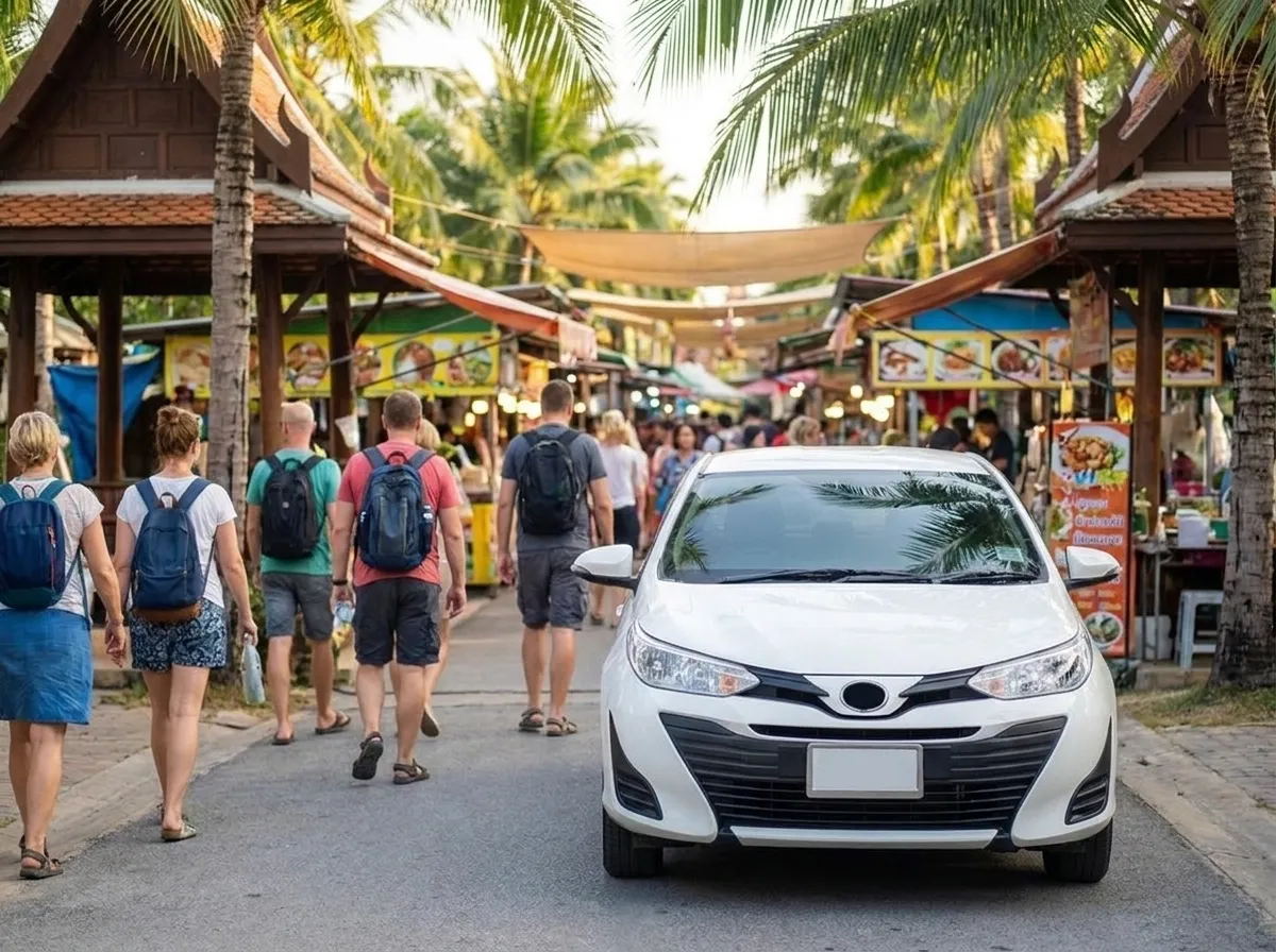 Tamarind Market – taxi from Hua Hin