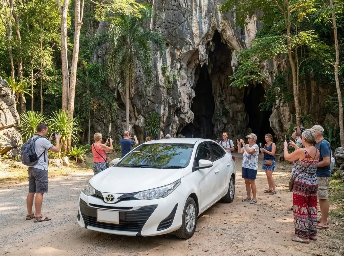 Tham Khao Bin Cave – taxi from Hua Hin
