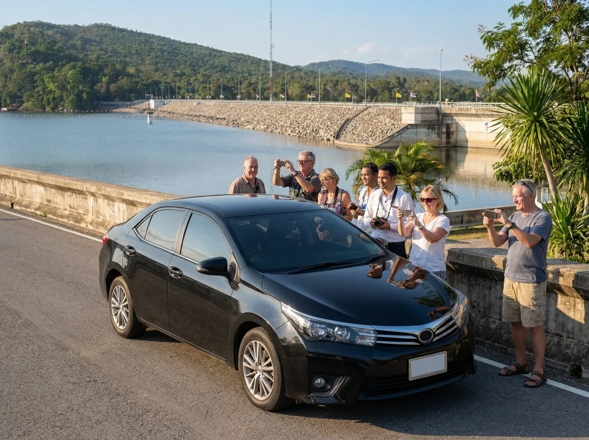 Ubolratana Dam – taxi from Hua Hin