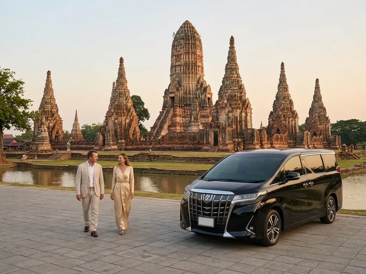 Taxi from Hua Hin to Central Thailand