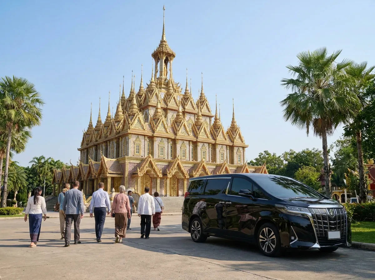Wat Tha Sung (Glass Castle) – taxi from Hua Hin